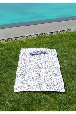 حوله مینی پوشش ساحلی پارچه دافع آب و شن و ماسه Hmy-6294