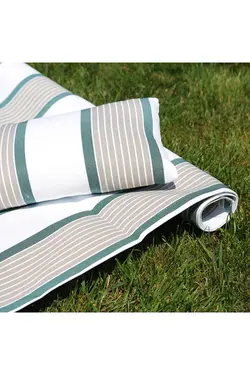 حوله پوشش ساحلی راه راه مینی / پارچه دافع آب و شن-hmy-6202