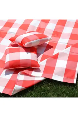 حوله روکش پیک نیک ساحلی 140 x 140 سانتی متر / پارچه دافع آب و شن Hmy-6216