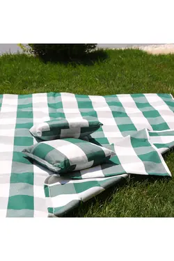 حوله روکش پیک نیک ساحلی 140 x 140 سانتی متر / پارچه دافع آب و شن Hmy-6218