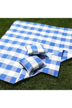 حوله روکش پیک نیک ساحلی 140 x 140 سانتی متر / پارچه دافع آب و شن Hmy-6215