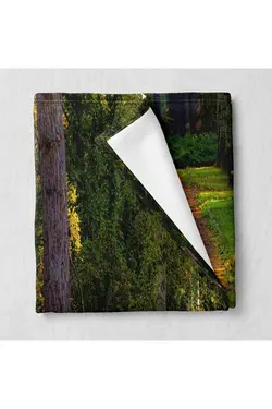 حوله ساحلی حمام طرح دار سه بعدی نیمکت مسیر جنگل سبز Else