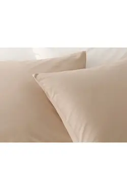 روبالشی 2 بسته پنبه ای ساده 50 در 70 سانتی متر فوم قهوه انگلیش هوم