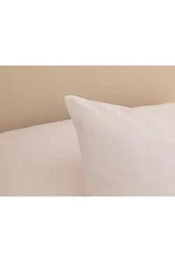 روبالشی 2 بسته پنبه ای ساده 50×70 سانتی متری پودری صورتی انگلیش هوم