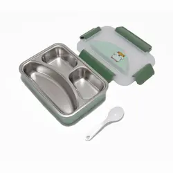 لانچ باکس و ظرف غذای سه بخشی