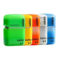 فندک زیپو طرح شن‌های شبرنگ | فندک Zippo