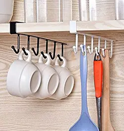 اویز کفگیر وملاقه کابینتی فلزی