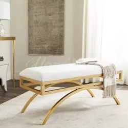 نیمکت پایه استیل مدرن مدل پولار