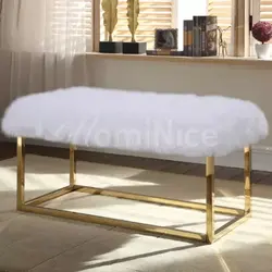 نیمکت پایه استیل مدرن مدل رها