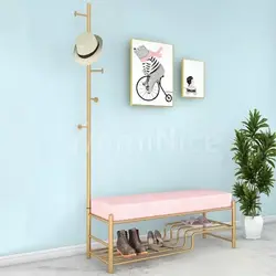 جا کفشی نیمکت استیل مدل ساپین