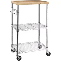 ترولی میزکار استیل طرح ترولای