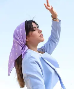 باندانا یاسی خال درشت