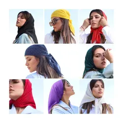 باندانا خالخالی بنفش