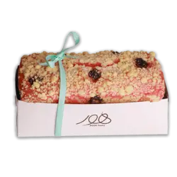 کیک کرامبل آلبالو