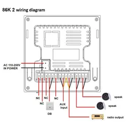 پنل موسیقی SOS مدل JX86K