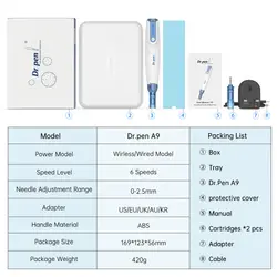 میکرونیدلینگ درماپن مدل A9w دکترپن