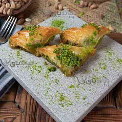 باقلوا پسته ای شوبیت-نیم کیلویی