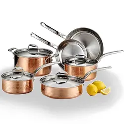 سرویس قابلمه و ماهیتابه مسی