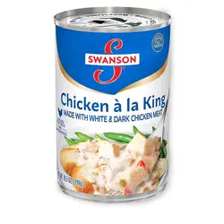 کنسرو گوشت مرغ و نخود فرنگی