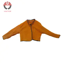 کت نیم تنه چرم جوشکاری دوردوزی شده