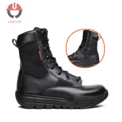 پوتین سربازی برند ارک مدل گارد زیپدار جیر