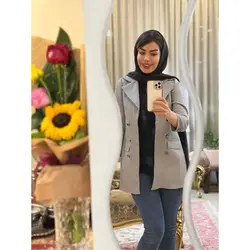 مانتو کتی زنانه HUDA مدل Parinaz