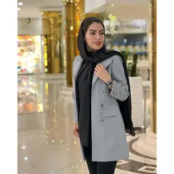 مانتو کتی زنانه HUDA مدل Parinaz