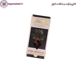 تبلت شکلات لینت سوئیس تلخ 99 درصد 50 گرم