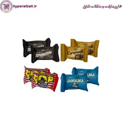 شکلات برونی کورن کارامل مارزیپان نارگیل وبرو لهستان کیلویی  (كيلوگرم)