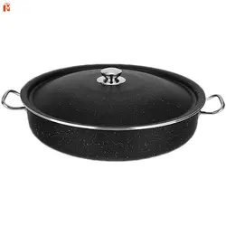 ماهیتابه تیارا سایز ۴۸ درب گرانیت دو رو