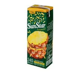 آبمیوه پالپی آناناس سان استار (240 سی سی)