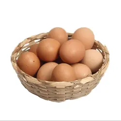 تخم مرغ بومی تک زرده