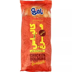 ساندویج کالباس مرغ و قارچ نامی نو