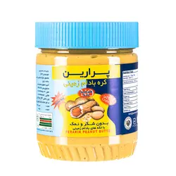 کره بادام زمینی رژیمی باتکه های بادام زمینی پرارین