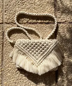 کیف مکرومه طرح هوبره