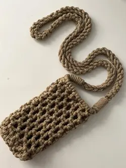 کیف موبایل مکرومه