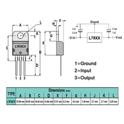 آی سی رگولاتور L7815CV