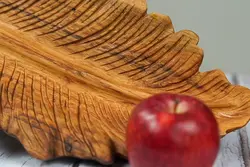 دوره آموزش ساخت ظرف چوبی طرح برگ | آیچوب