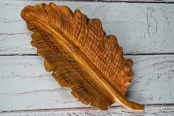 دوره آموزش ساخت ظرف چوبی طرح برگ | آیچوب