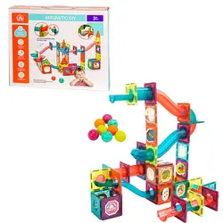 اسباب بازی کاشی های مغناطیسی 118 تکه کد CH1006