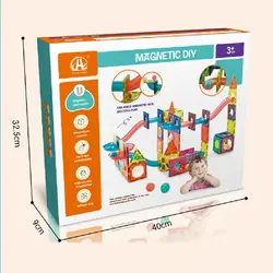 اسباب بازی کاشی های مغناطیسی 118 تکه کد CH1006