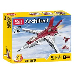ساختنی لگو هواپیما مدل Jisi Bricks 3136