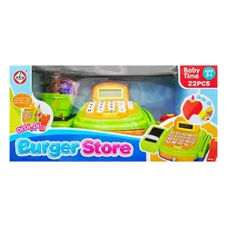 اسباب بازی صندوق فروشگاهی مدل Burger Store