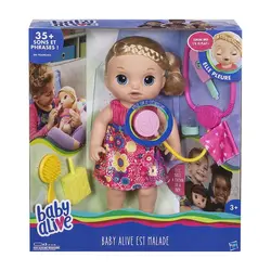 عروسک بیبی الایو مدل Baby Alive Est Malade