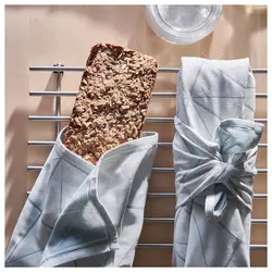 ست دوتایی دستمال ابی(سایز بزرگ)