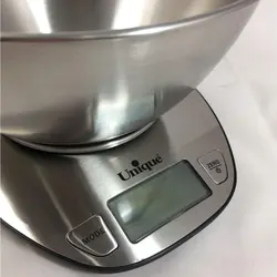 ترازو دیجیتال 5 کیلو استیل خارجی یونیک کد 6502