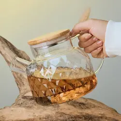 قوری پیرکس بامبو وارداتی
