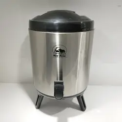 کلمن داخل استیل 10 لیتری دسته باز نیوهوم