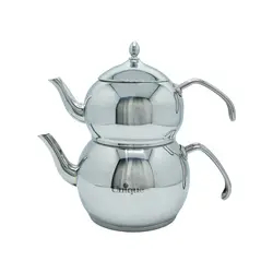 کتری و قوری استیل 2/2 لیتر لوله دار یونیک  UN-7270