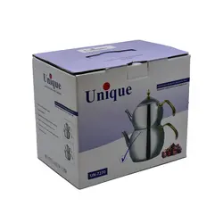 کتری و قوری استیل 2/2 لیتر لوله دار یونیک  UN-7270